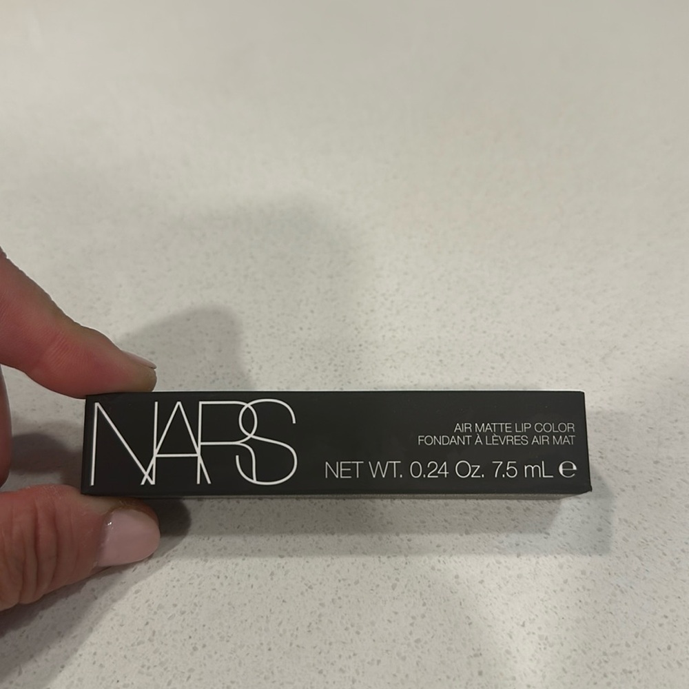 New NARS air matte lip color in Thrust.